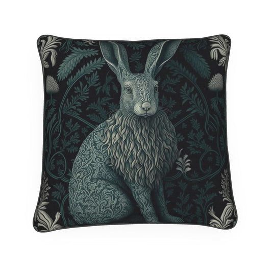 Arctic Hare Print Cushion