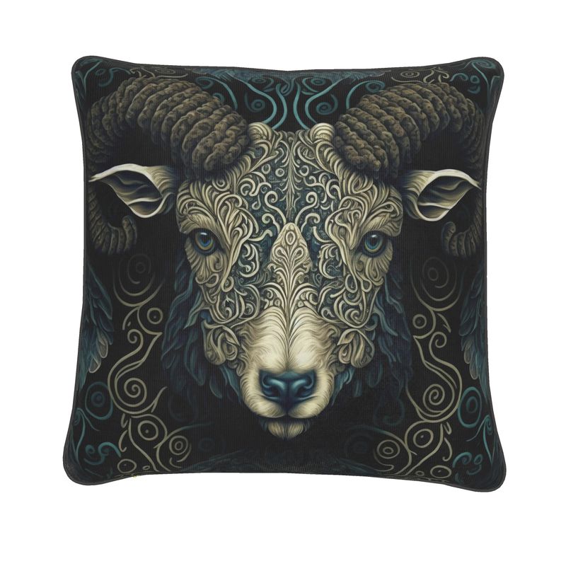 Sheep Print Cushion