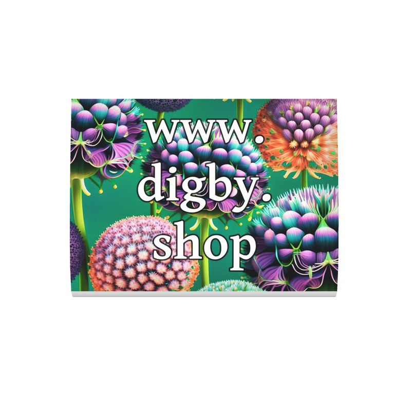 Botanical Colourful Allium Cushion