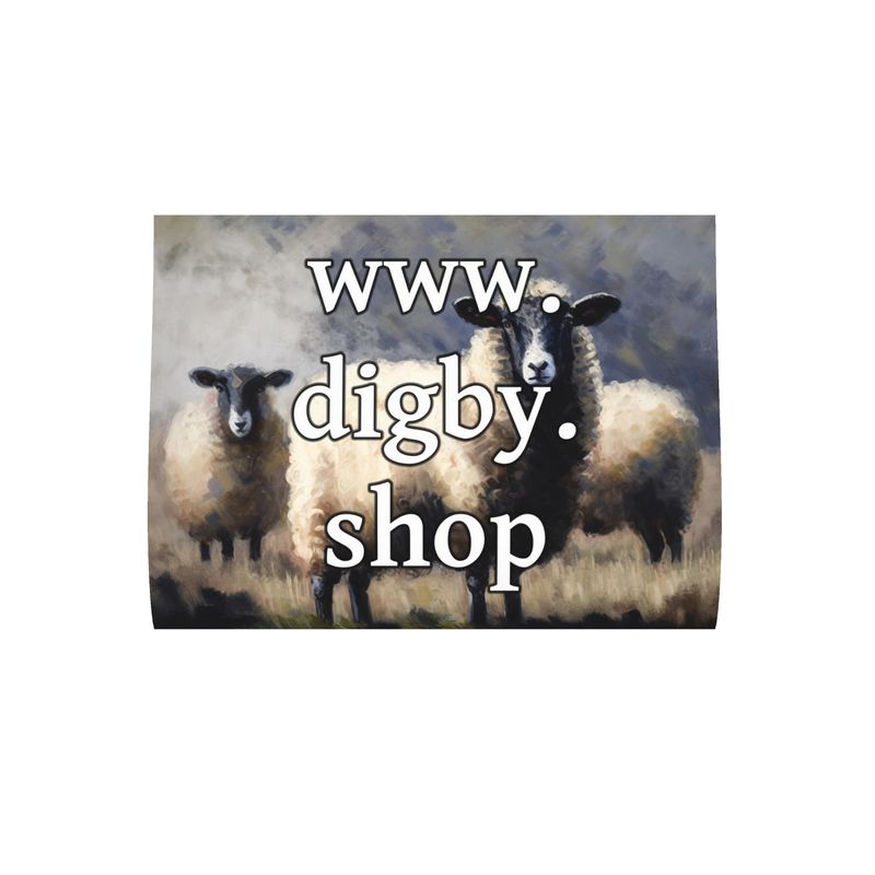 Sheep Painting  Cushion