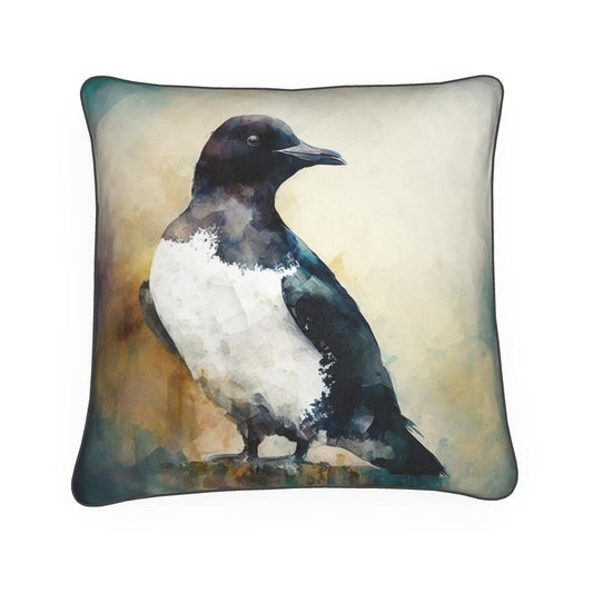 Razorbill Print Cushion