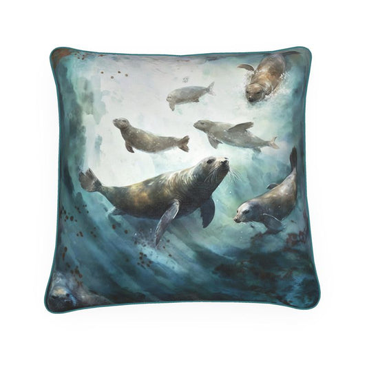 Seal Print Cushion