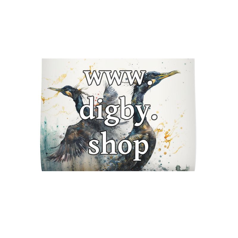 Cormorant Print Cushion