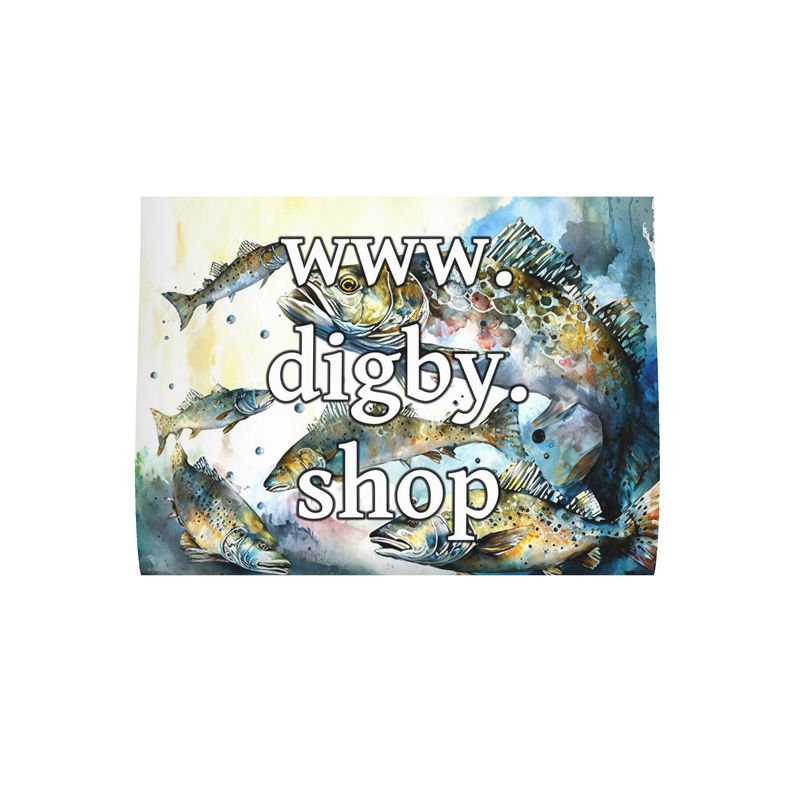 Cod Shoal Print Cushion