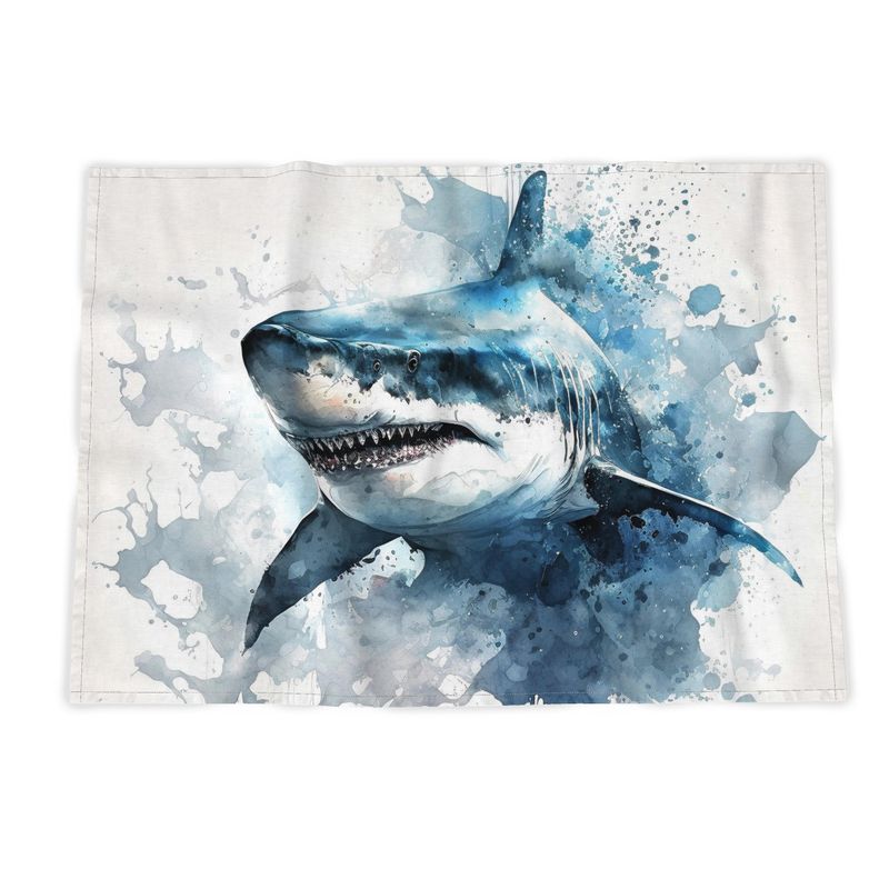 Great White Shark Tea Towel