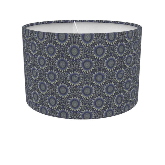 Blue Daisy Print Shade