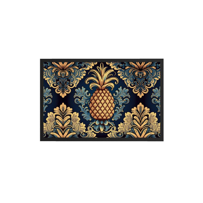 Pineapple Print Doormat