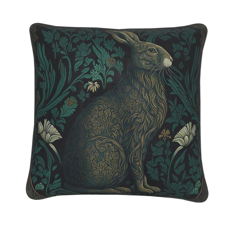 Rabbit Print Cushion