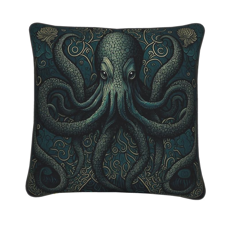 Octopus Print Cushion