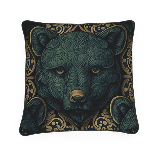 Bear Print Cushion