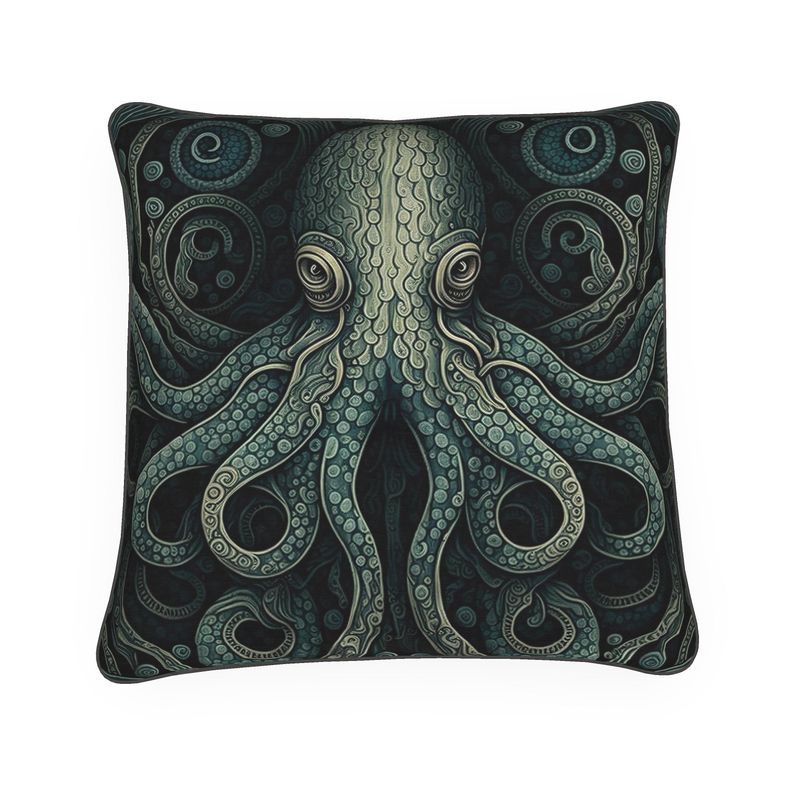 Octopus Print Cushion