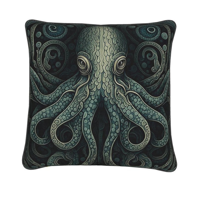 Octopus Print Cushion