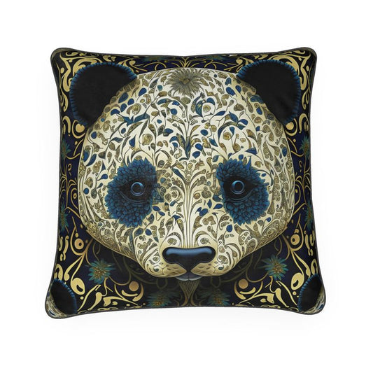 Panda Print Cushion
