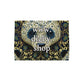 Panda Print Cushion