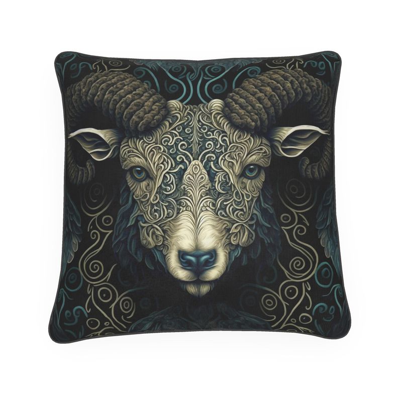 Sheep Print Cushion