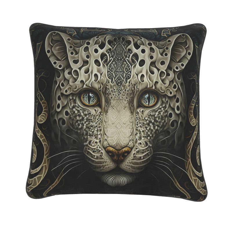 Snow Leopard Cushion