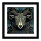 Sheep Print Framed