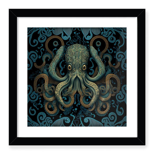Angry Octopus Print