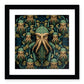 Squid Man Print Framed