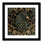 Eagle Head Print Framed