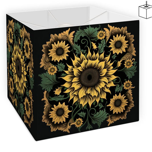Botanical Sunflower Print Lamp Shade