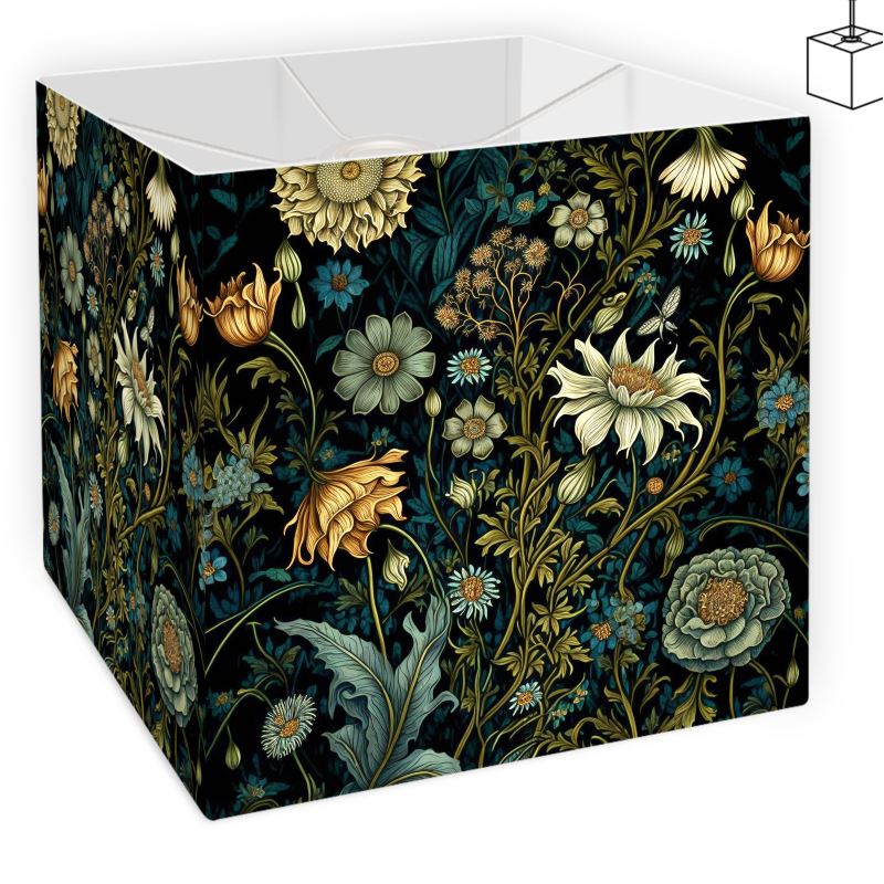 Botanical Wild Flower Lamp Shade