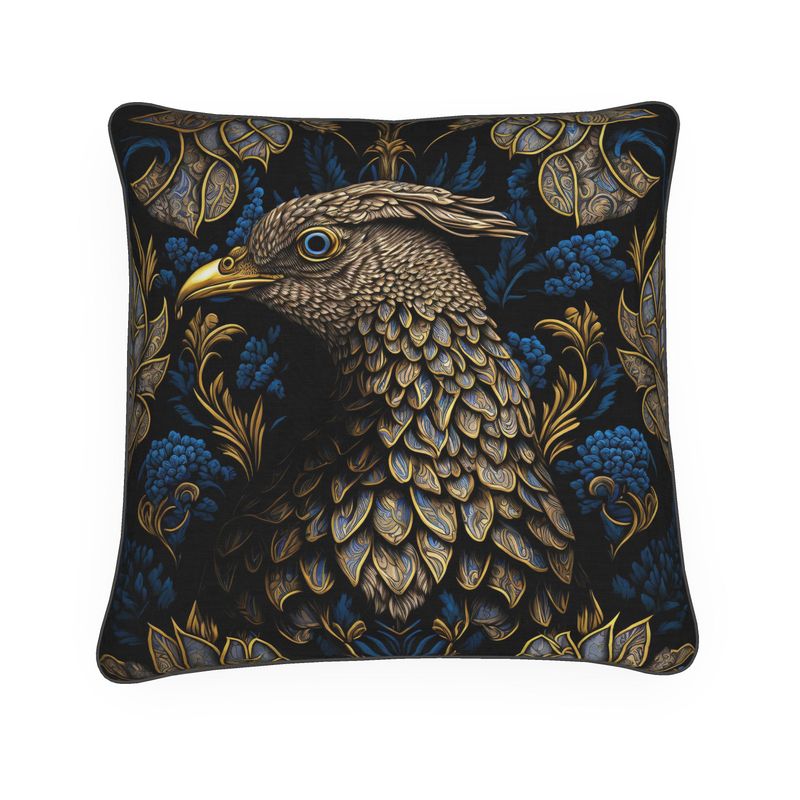 Grouse Head Cushion