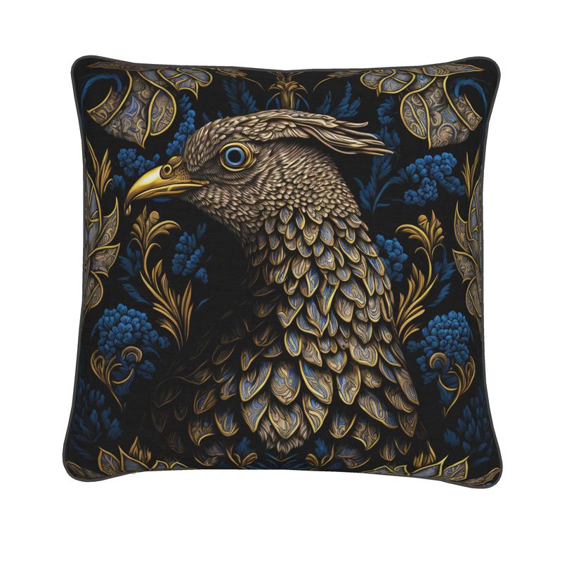 Grouse Head Cushion
