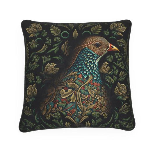 Partridge Head Cushion