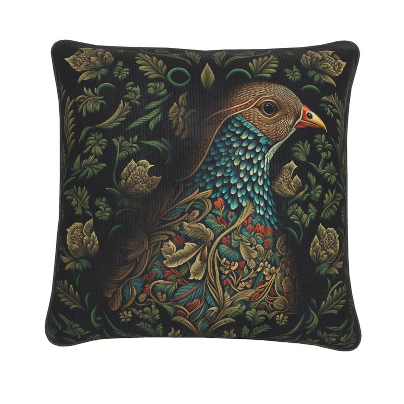Partridge Head Cushion