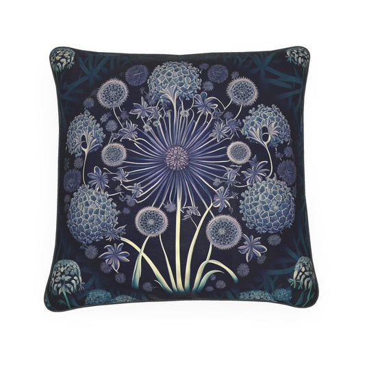Botanical Purple Allium Cushion