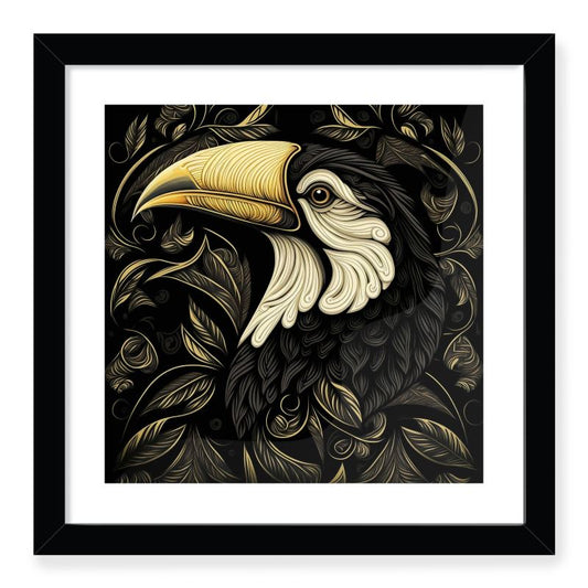 Toucan Head Print