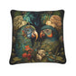 Botanical Parrot Print Cushion