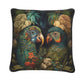 Botanical Parrot Print Cushion