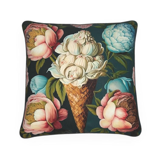 Ice cream flower print