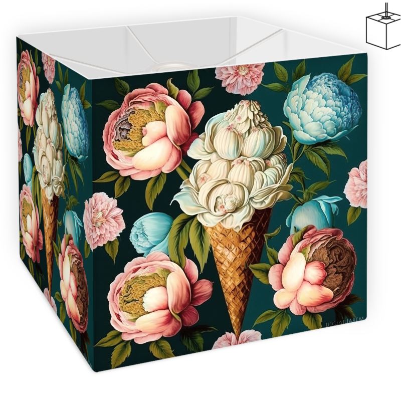 Botanical Peony Ice Cream Shade