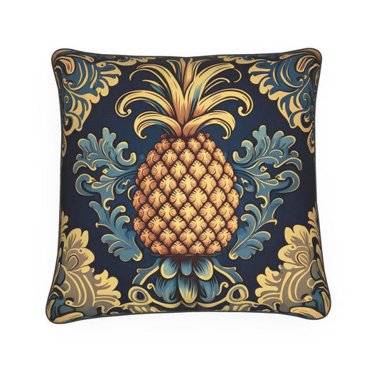 Botanical Pineapple Print Cushion