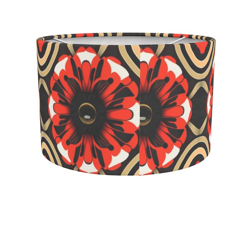 Poppy Print Lamp Shade