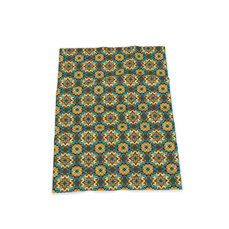 Geometric Print Tea Towel
