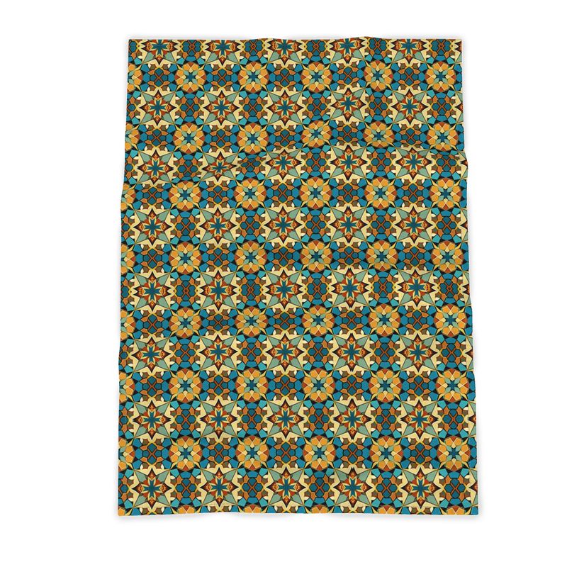 Geometric Print Tea Towel