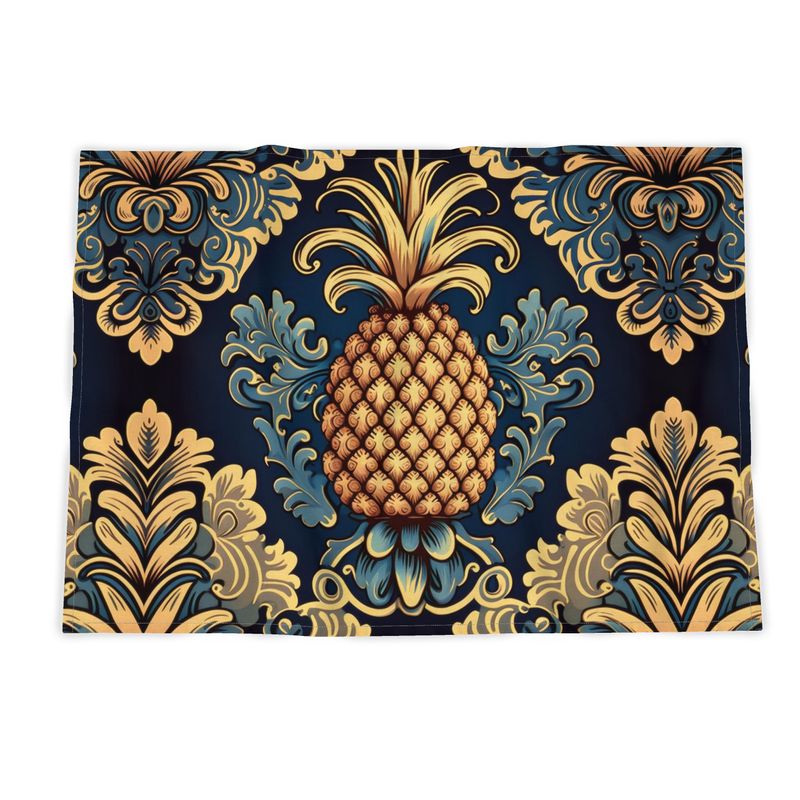 Pineapple Botanical Print Tea Towel