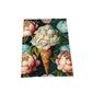 Peony Ice cream Botanical Print Tea Towel