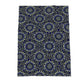 Blue Daisy Print Tea Towel