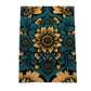 Golden Sunflower Print Tea Towel