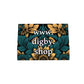 Golden Sunflower Print Tea Towel