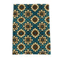Daisy Pattern Botanical Print Tea Towel