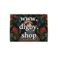 Red Partridge Print Cushion