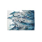 Mackerel Shoal Print Cushion