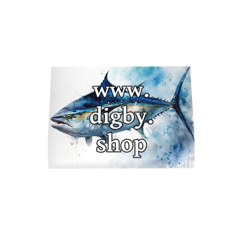 Blue Fin Tuna Tea Towel