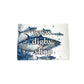 Mackerel Tuna  Print Tea Towel